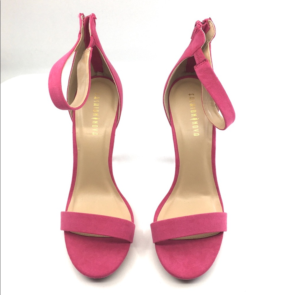Fashion Nova Fuchsia Heels NWT - Picture 7 of 7